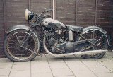 This is how we found it. It had a wrong rear wheel, wrong headlight, wrong mufflers, etc...