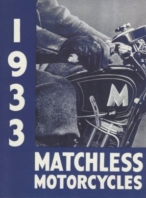 1933 Matchless Motorcycles advertisement