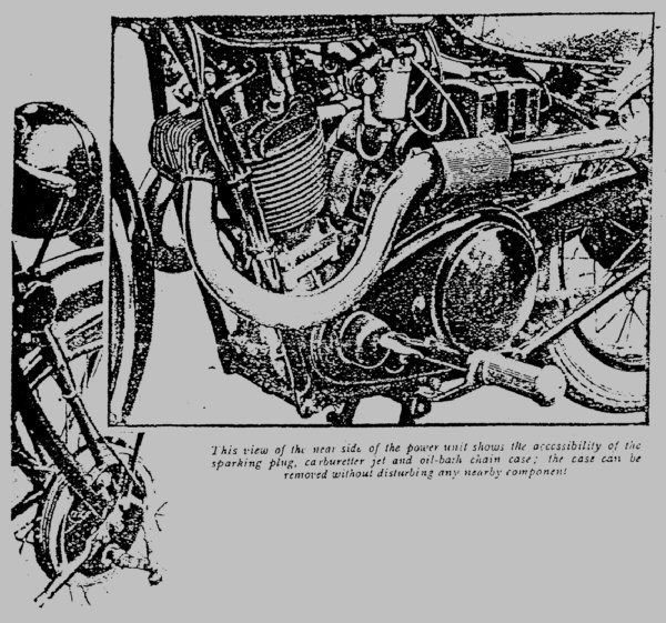 The Motor Cycle original period article scan, page 2